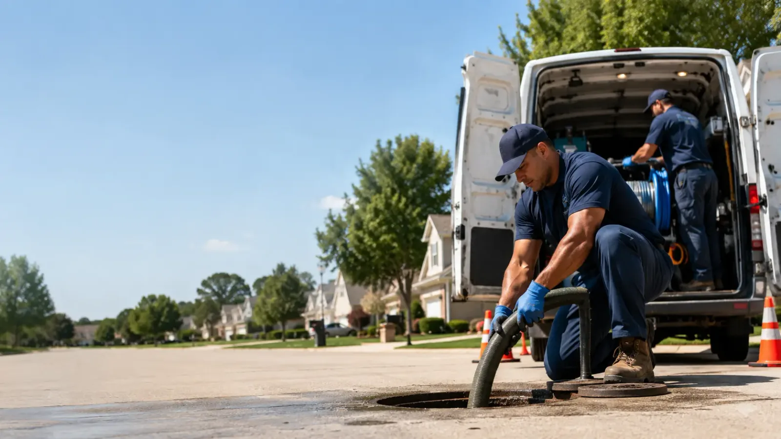 Sewer Backup Cleanup services in Hallieford, VA